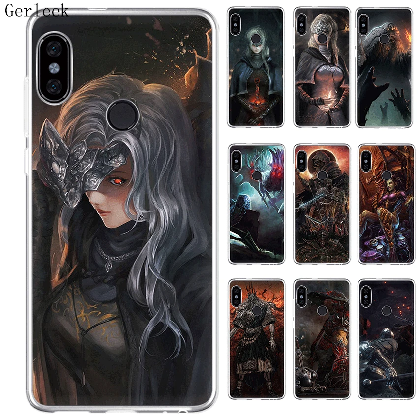 Desxz Cell Phone Case for Redmi GO 7 4 Prime 3S 3 Pro 4A 4X 5 6 6A 5A Plus Cover Dark Soul Bag | Мобильные телефоны и