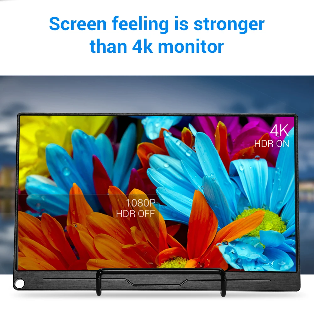 Игровой монитор Eyoyo 13 3 &quotFHD 3840x2160 4K ips совместимый с игровыми консолями PS3 PS4 WiiU Switch