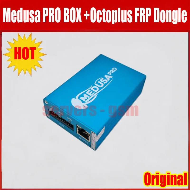 Новый 100% Оригинальный Medusa PRO Box + ключ Octoplus frp JTAG Clip eMMC с кабелем Optimus | Мобильные