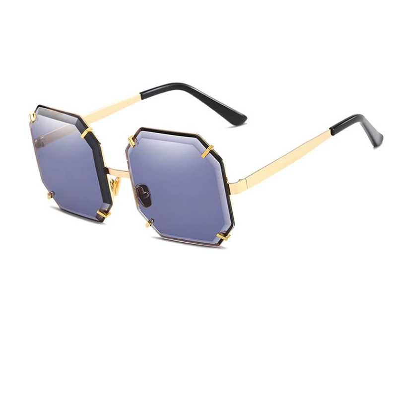 Очки солнцезащитные женские квадратные в винтажном стиле роскошные брендовые