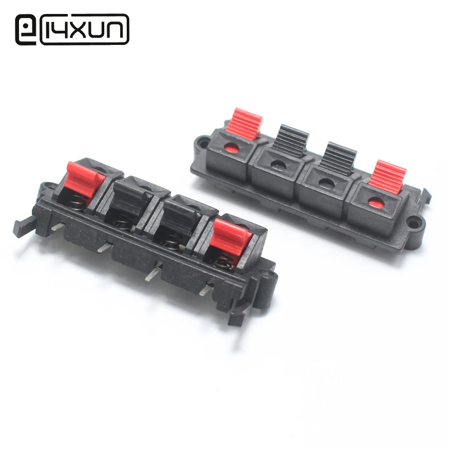 Внешний 4 контактный усилитель для динамика 2 шт.|4pin wire|led jack4 wire |