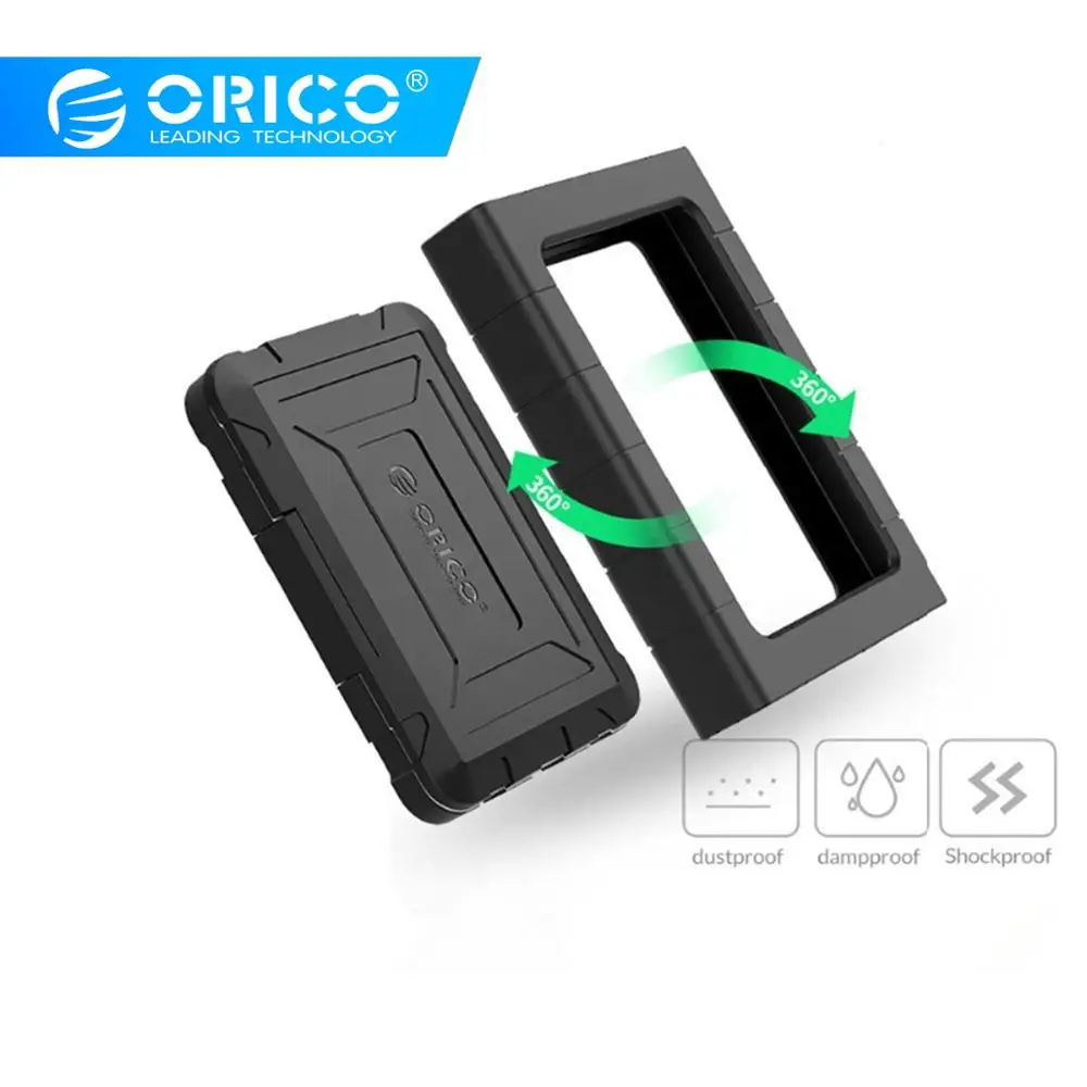 ORICO 2 5 дюймов SATA к тип c три изоляционный инструмент Бесплатный высокоскоростной