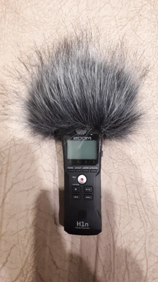 Меховой микрофон на ветровое стекло для Zoom H1N H1 искусственный мех ZOOM Deat cat |