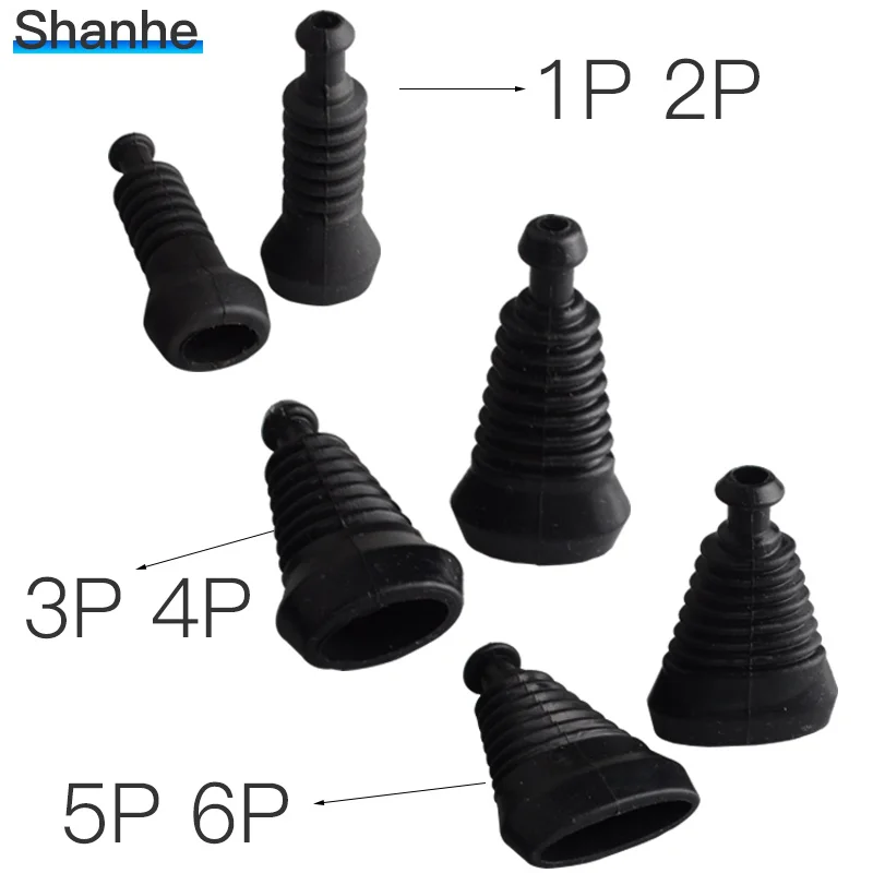 1-2 Pin 3-4Pin 5-6Pin AMP/HID Автомобильные Разъемы оболочка, водонепроницаемый штекер оболочка/куртка