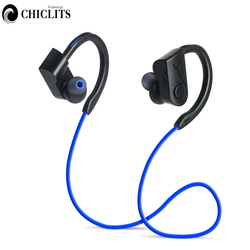 Спортивные беспроводные Bluetooth наушники бас водостойкие 4 1 Гарнитура с микрофоном