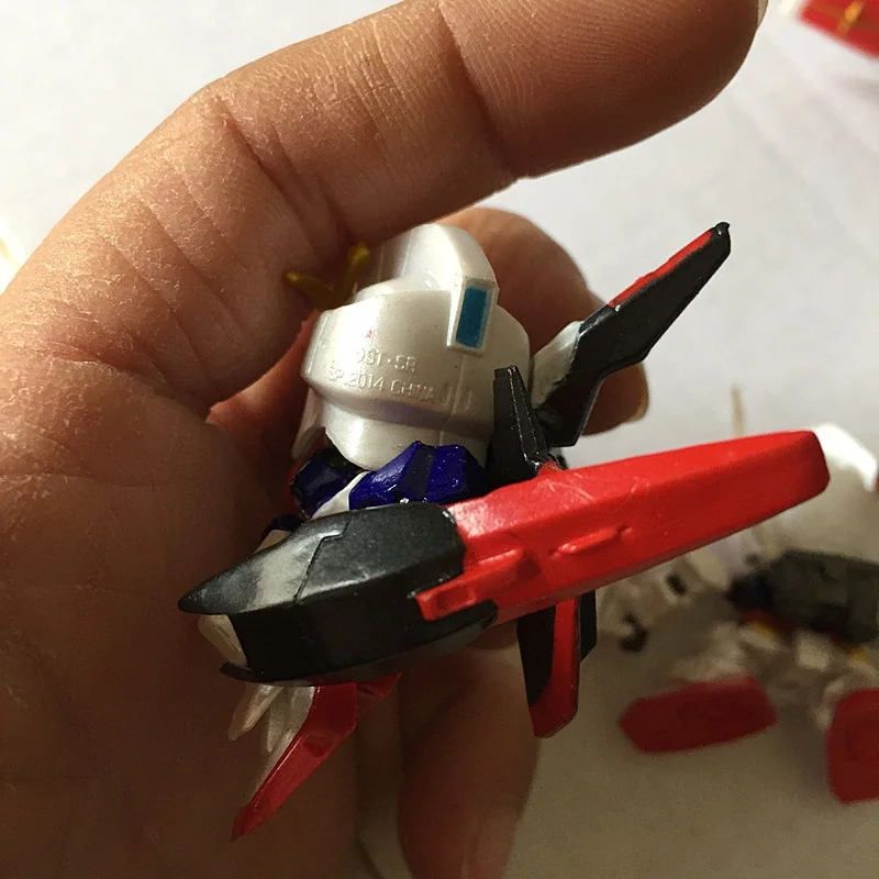 Japan anime gundam knights model plastic 6cm figures doll DIY mini Q version Gundam Robot Toy collection | Игрушки и хобби