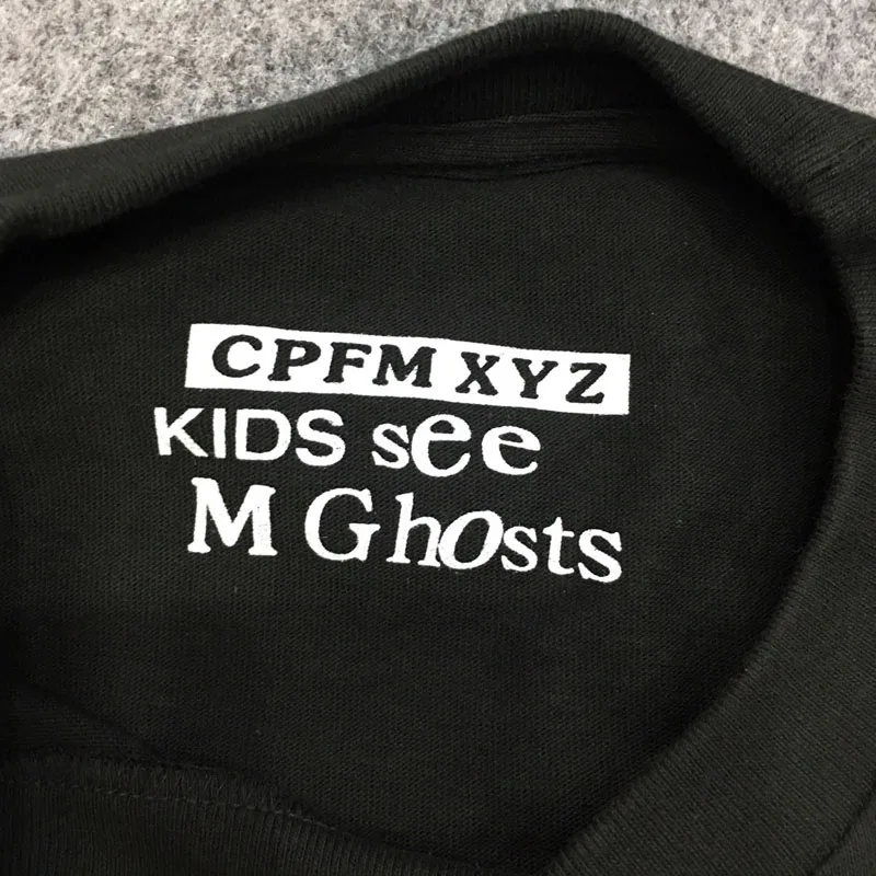 Лучшая Новинка Kanye West CPFM.XYZ футболка с сердечками для мужчин и женщин