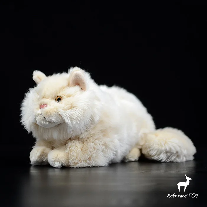 Мягкие игрушки подарок персидской кошки мягкие животные реальная жизнь плюшевые