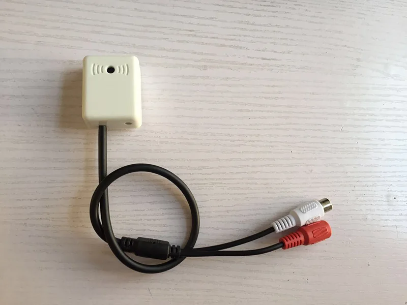 Мини аудио Микрофон для безопасности DVR камера система кабель CCTV Микрофон звуковой сигнал устройства широкий диапазон Высокочувствительный