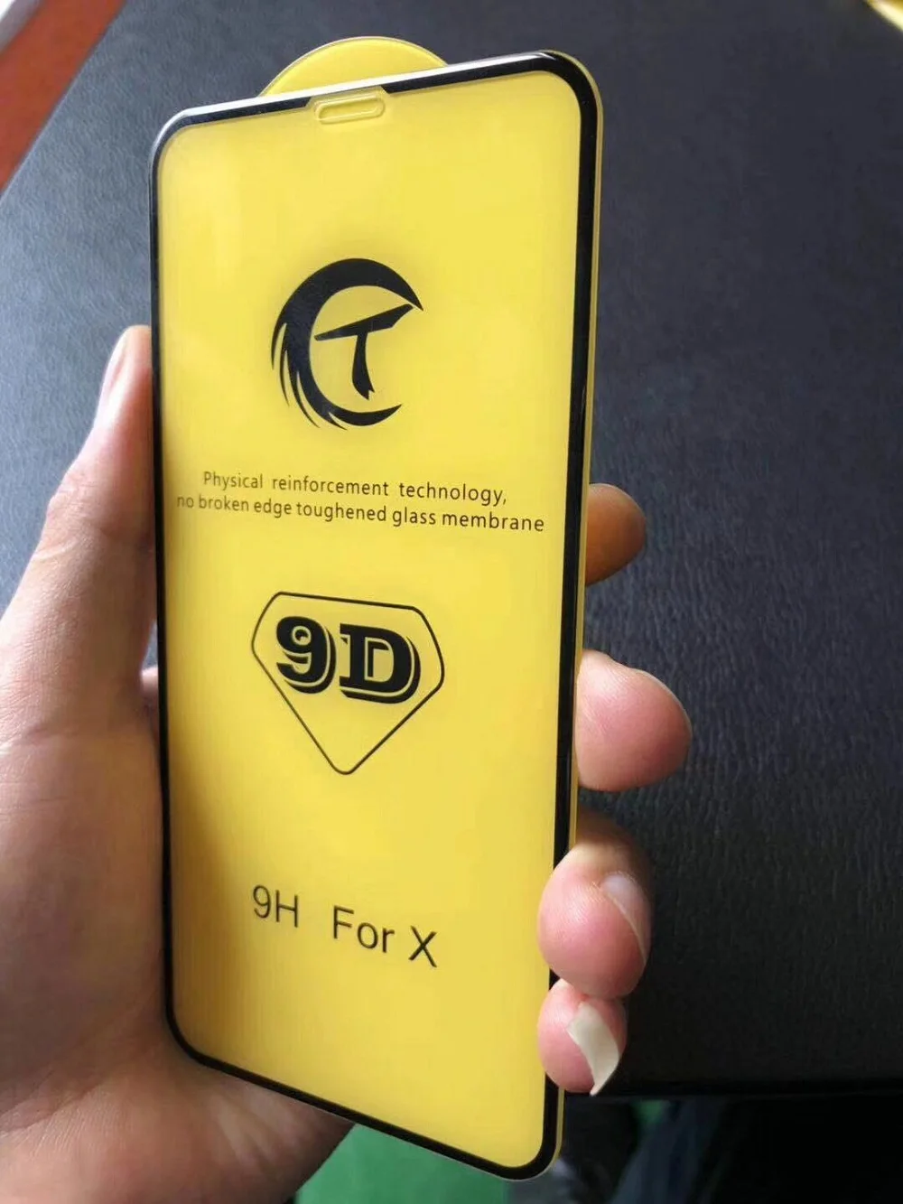 

Защитное стекло 9D для iPhone X, 10, 8, 7, 6s Plus, закаленное, 9H