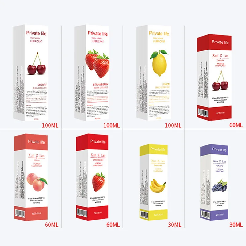 Половая смазка с ароматом фруктов Анальная толстые на водной основе секс масло