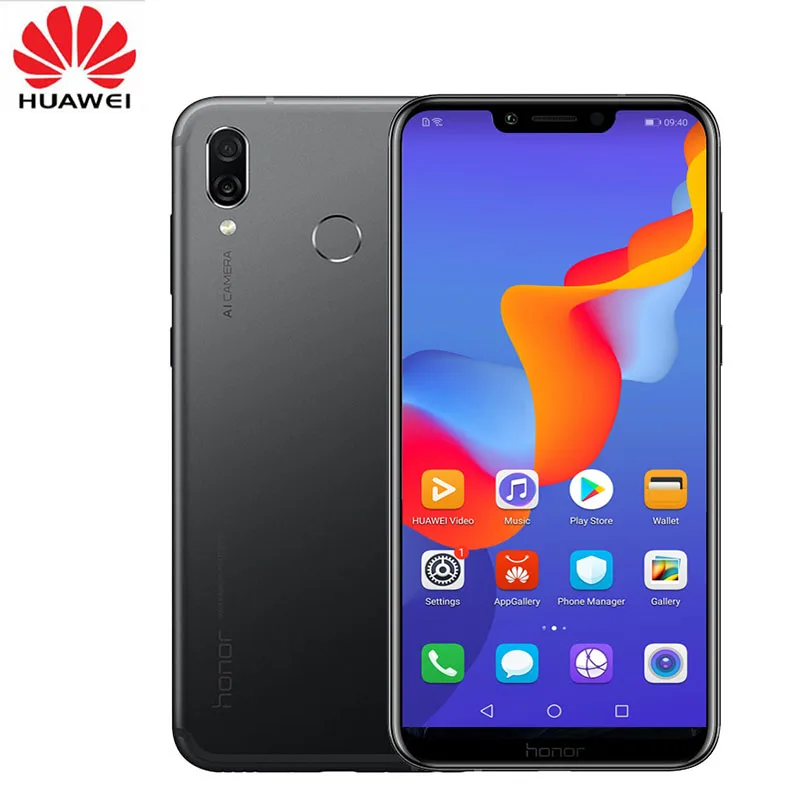 Huawei Honor Play 4 Гб 64 6 3 дюймов Kirin 970 Octa Core Android 8 1 телефон 2340x1080 Быстрый зарядное