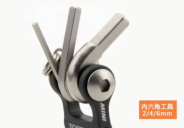 TOPEAK мини 9 инструмент 9 Функция T25 экструдированный алюминиевый прочный супер легкий инструмент многофункциональный набор инструментов TT2409