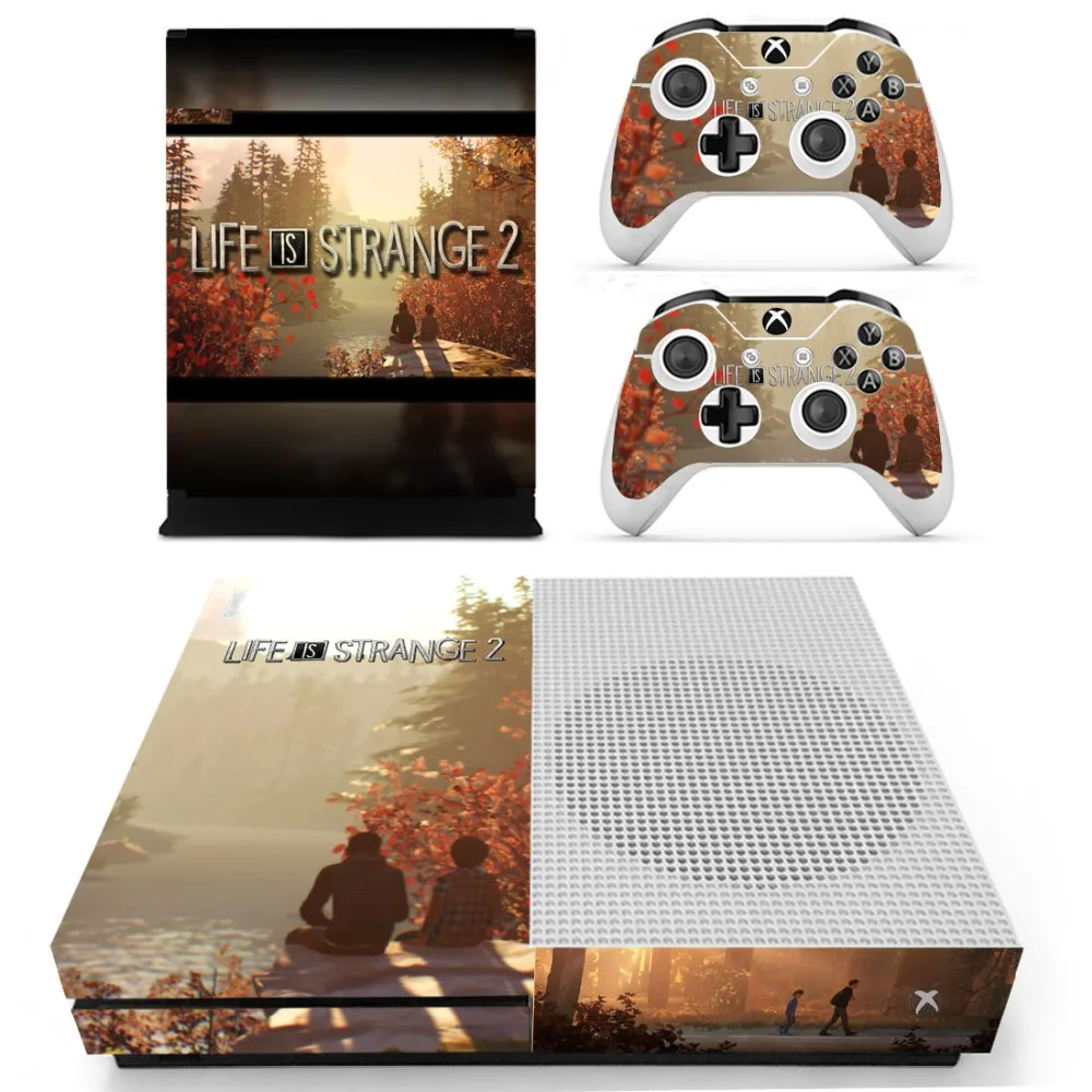Наклейка Shadow of Tomb Raider для консоли Xbox One S и контроллеров Slim Skin Sticker s Vinyl |