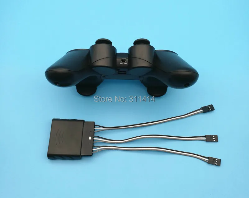1 шт. робот PS2 контроллер и ручка приемника для робота паука Biped DIY 32ch робот-пульт