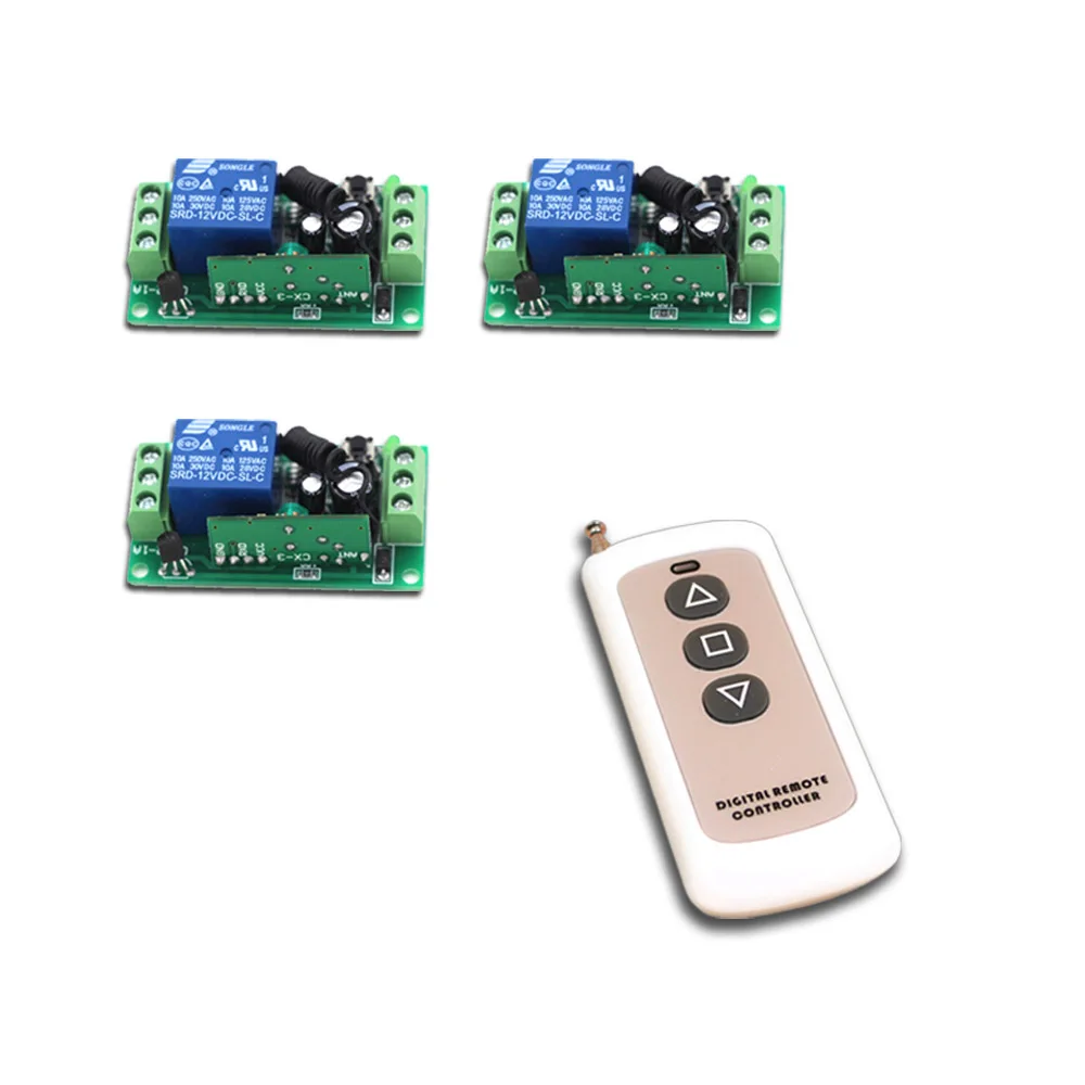 Новый передатчик беспроводной дистанционный переключатель 10 а автоматический