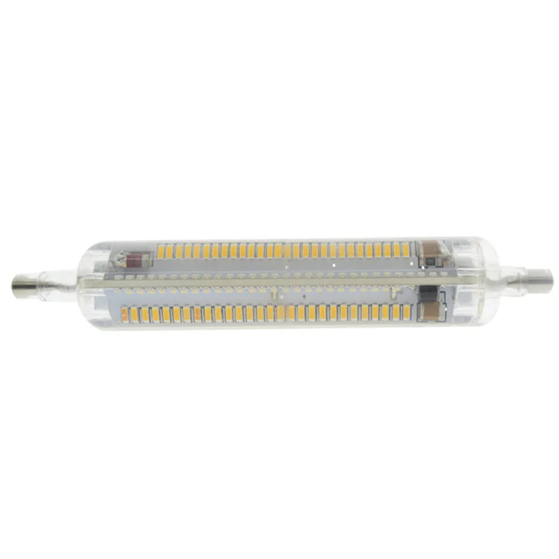 R7S светодиодный светильник 78 мм 118 Spotlight силиконовые SMD3014 10 W 15 J78 J118 r7s прожектор 220 V