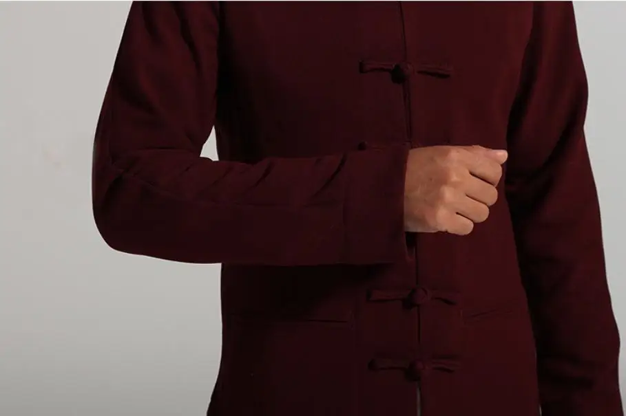 Новое поступление китайская мужская хлопковая куртка Кунг-фу весенне-осеннее