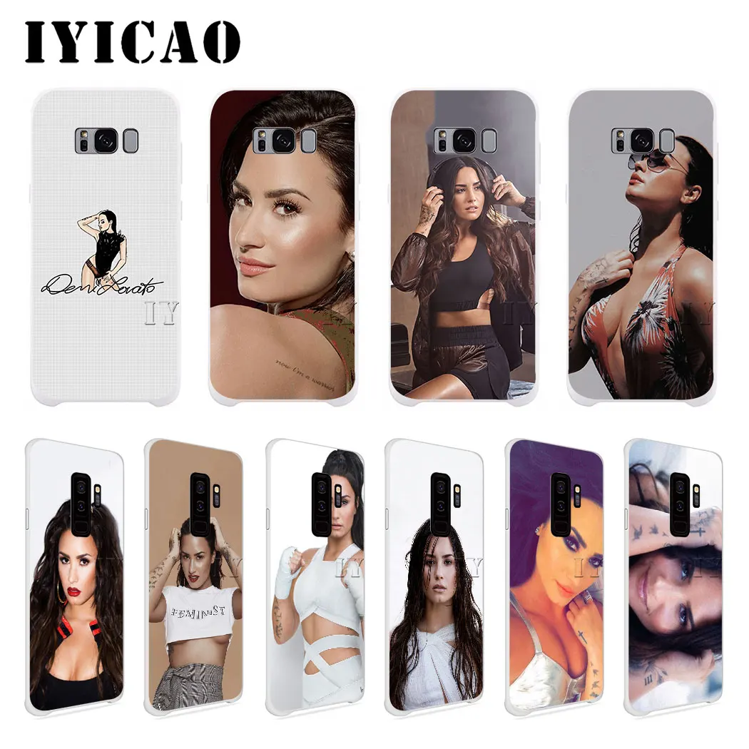IYICAO Demi LovatoHard чехол для Samsung Galaxy J6 J5 J1 J2 J3 J7 2017 2016 2015 Prime US EU версия|Чехлы-накладки| |