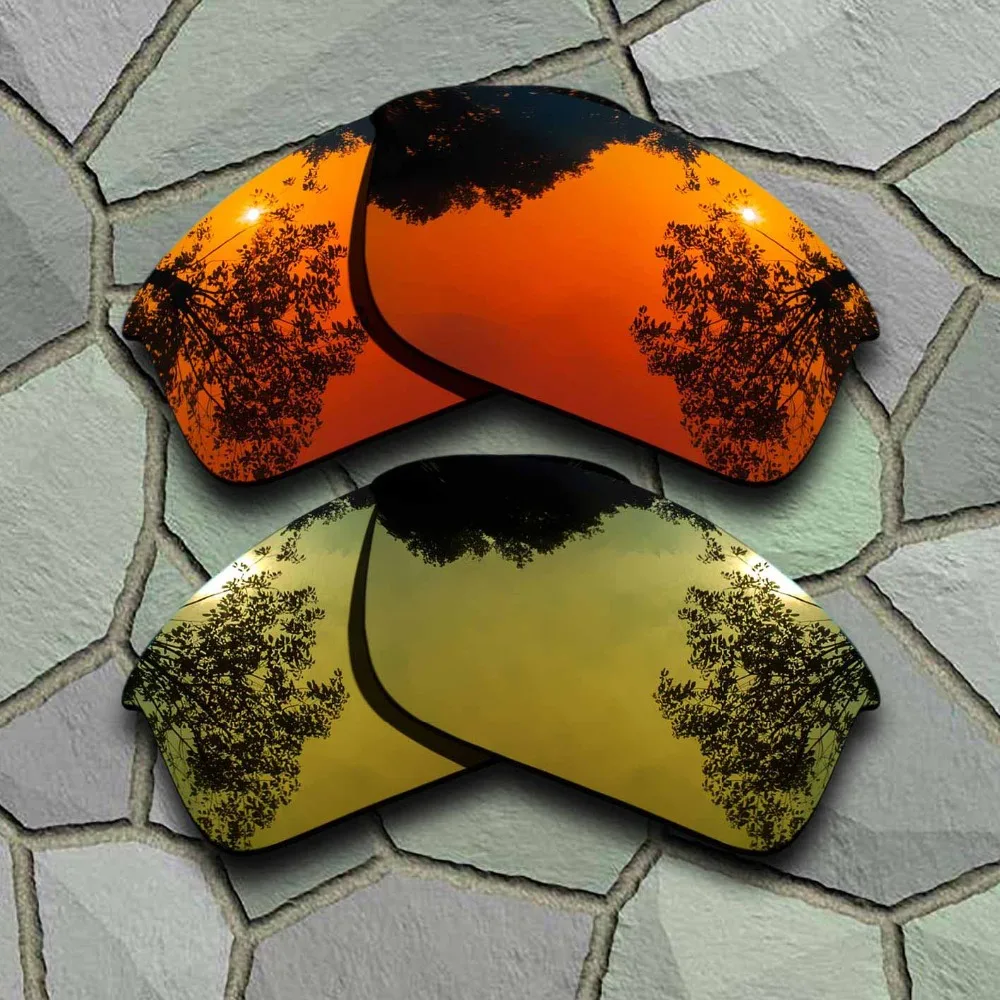 Поляризованные Сменные линзы для солнцезащитных очков Oakley Bottle Rocket красные