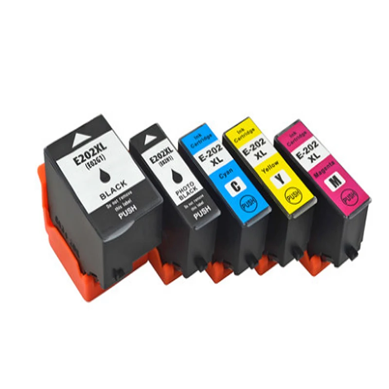5 шт. картриджи для принтера Epson 202XL T202XL E202XL | Компьютеры и офис