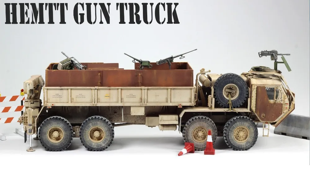 ITALERI 6510 1/35 масштаб M985 HEMTT грузовик пластиковая модель строительный комплект