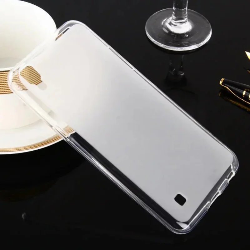 Для LG X Мощность случае 5.3 дюймов матовый Вернуться ТПУ чехол для K210 k220 k220ds