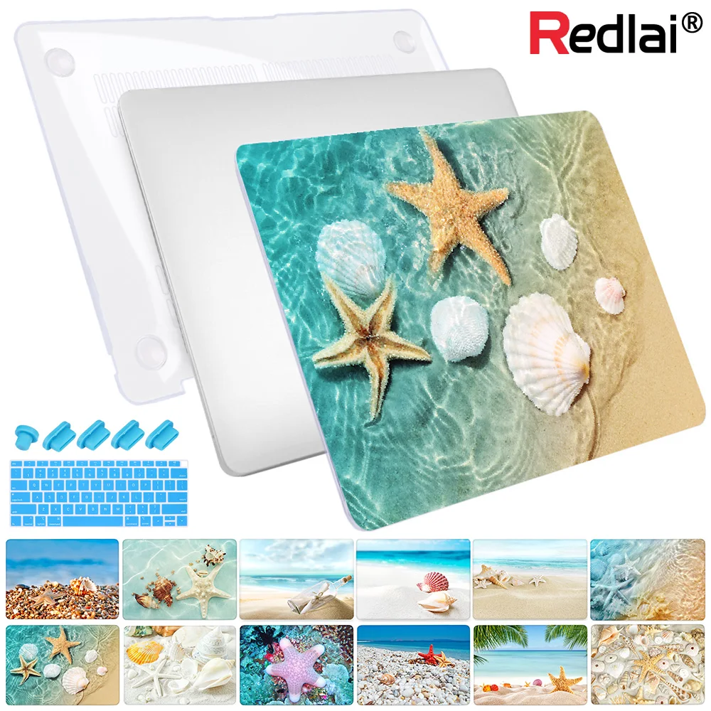 Redlai Starfish Case For Macbook Air Pro Retina 11 12 13 15 16 inch Touch Bar 2020 Laptop Cover MacBook A2179 | Компьютеры и офис