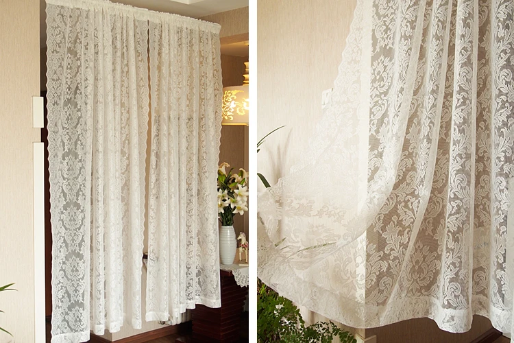 Бесплатная доставка ткань в стиле барокко кружево из полиэстера френч окна