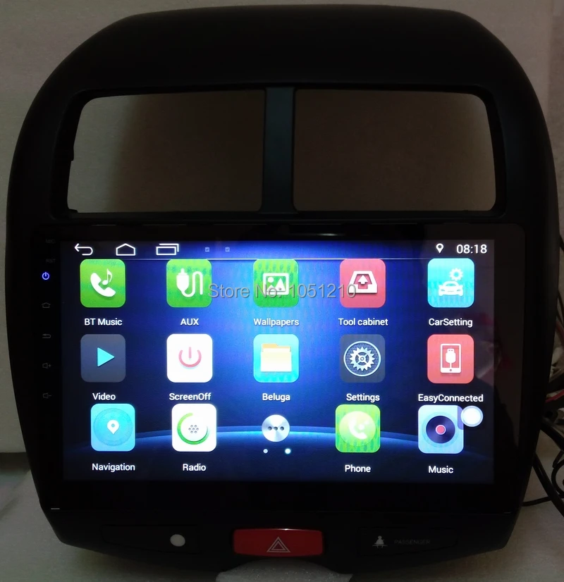 Ouchuangbo 10 1 дюймовый автомобильный радиоприемник GPS стерео для Mitsubishi ASX 2013 2015 с 3G wifi