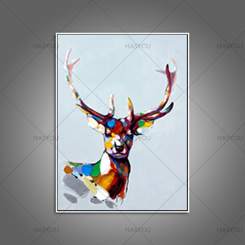 2017 ручная роспись маслом абстрактная Современная Большая настенная живопись