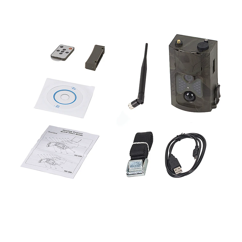 Камера ночного видения для дикой природы фотоловушка 16 МП 1080P с MMS GPRS SMTP охоты|game