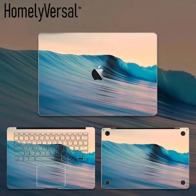 Для Macbook Pro Air 11 13 15 retina чехол для всего тела Защитная Наклейка защитная пленка для ноутбука - Цвет: Оранжевый
