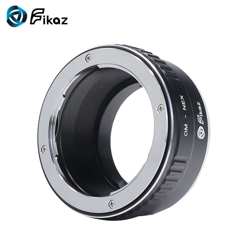 Кольцо адаптер для крепления объектива фотокамеры Fikaz Olympus OM Sony NEX E Mount 3 3N 5