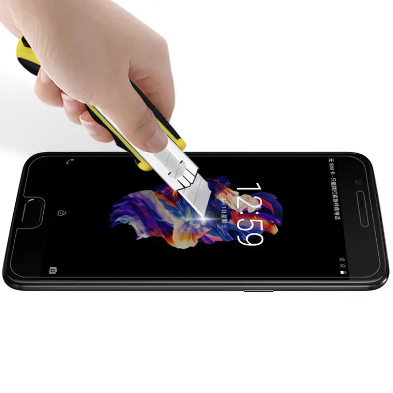 Для OnePlus 5 закаленное Стекло NILLKIN Удивительный Н/H + Pro Экран протектор Anti Explosion 2.5D