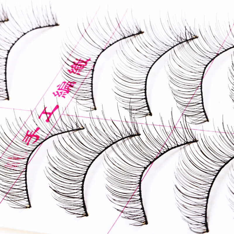 Накладные ресницы для наращивания искусственные макияжа 10 парций | Красота и