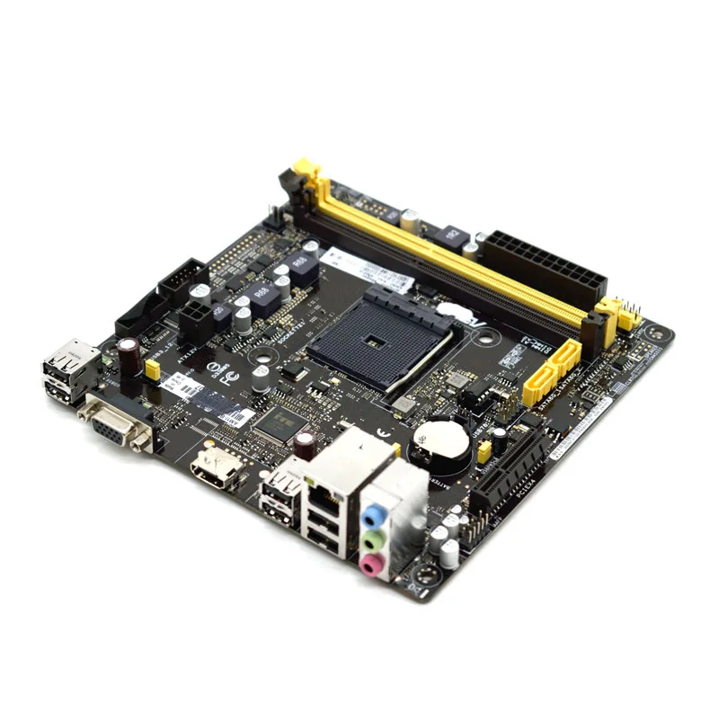 Для ASUS AM1I-B/K30BD/DP_MB mini 17*17 см AM1 ITX материнская плата доступна с x4 5150 оригинальная б/у материнская плата