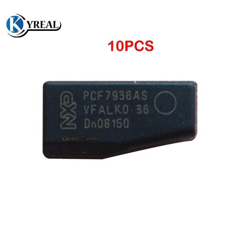 Чипы для авто 10 шт. PCF793AS сменная PCF7936AA Заготовка ключа замка зажигания автомобиля