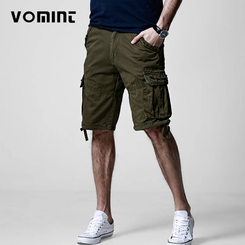 Летние Для мужчин Мульти-шорты с карманами брюки Повседневное комплект