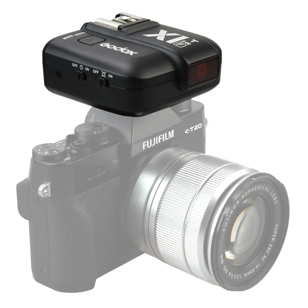 Godox X1T-F TTL HSS 1/8000s 2 4G Беспроводная X система управления питанием флэш-триггер