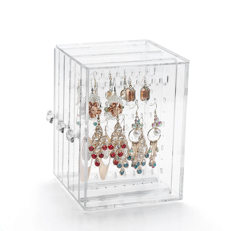 Новая акриловая подставка витрина для сережек держатель можно положить 135 пар