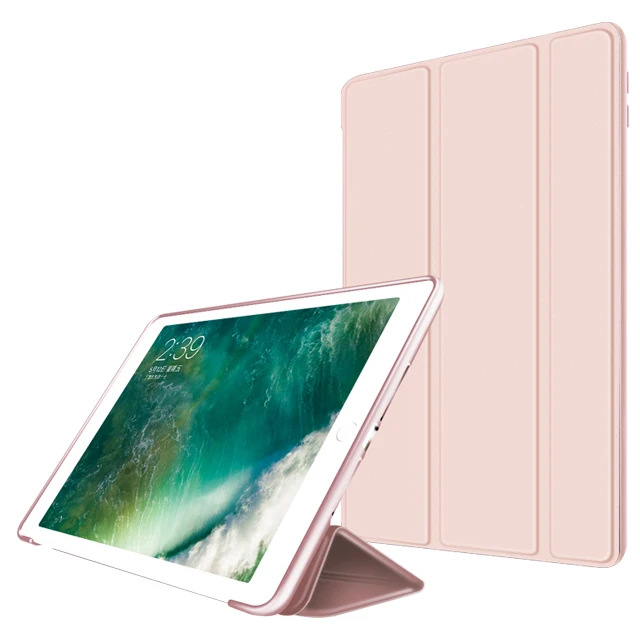 Rose Gold Case for iPad 9.7 Magnetic Stand Silicone Soft Back Cover for iPad 6th 5th Generation A1893 A1954 A1822 A1823 Funda - Цвет: Rose Gold