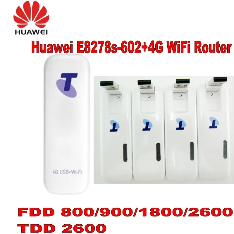 Разблокированный HUAWEI телефон FDD800/900/1800 МГц TDD2600Mhz 4G USB WIFI роутер плюс 2 шт. 4g