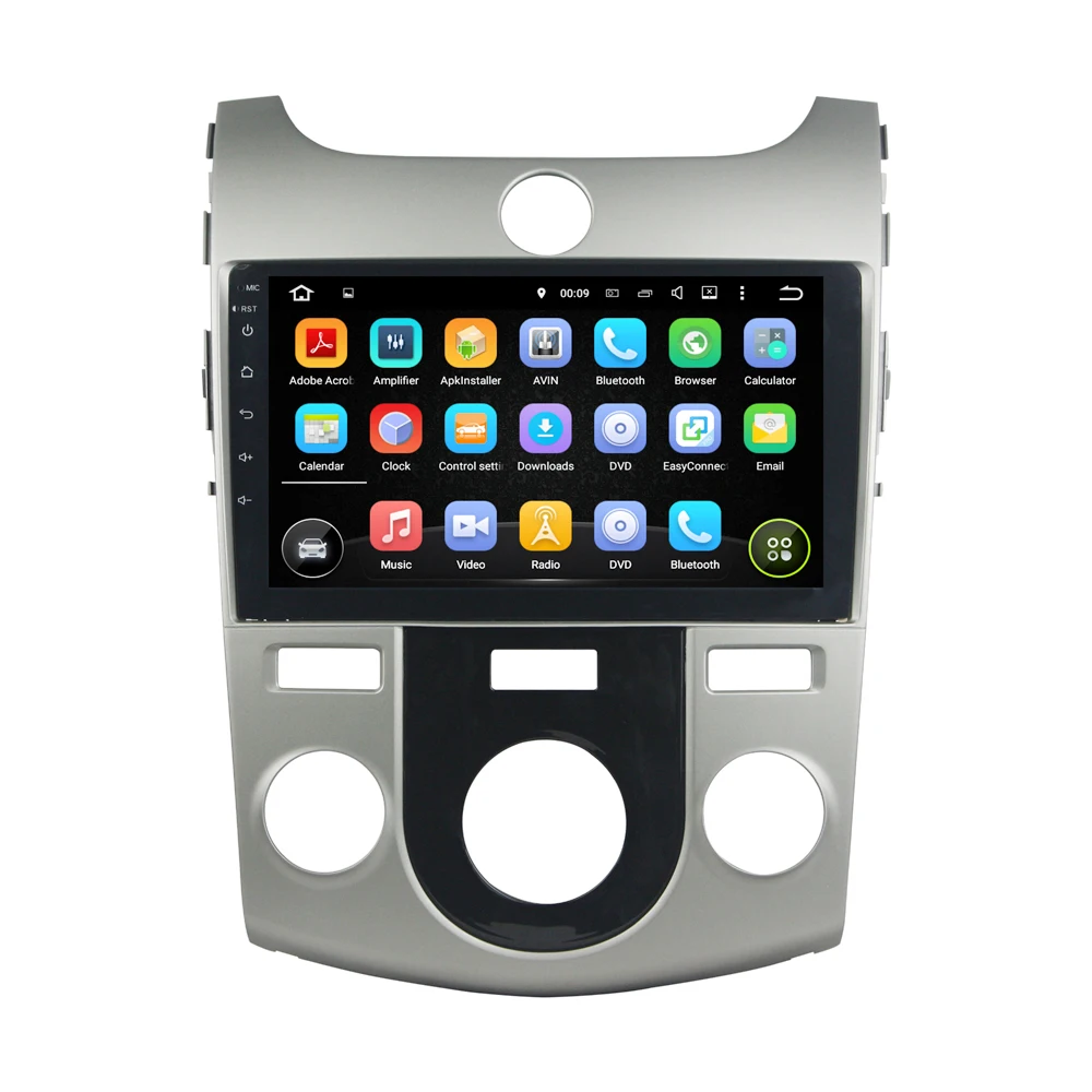 Автомобильный DVD-плеер с 9-дюймовым экраном Android 5 1 GPS навигационная система