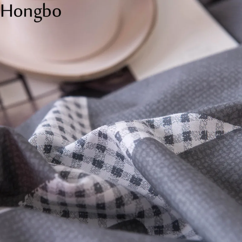 Hongbo домашний текстиль серое постельное белье со звездами комплект