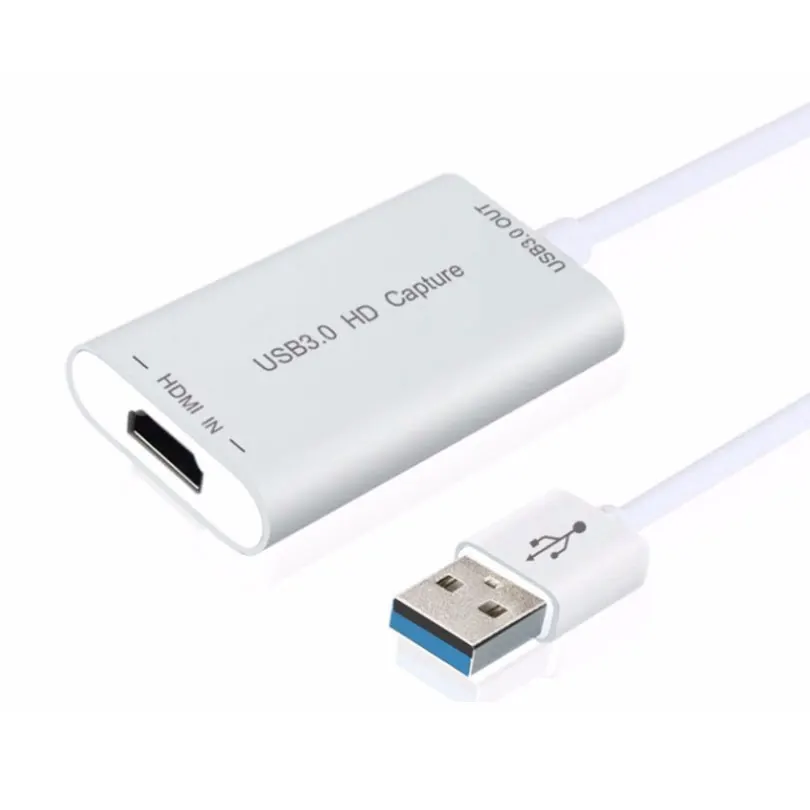 Новый Высокоскоростной USB 3 0 HD ключ захвата HDMI-совместимый к адаптер