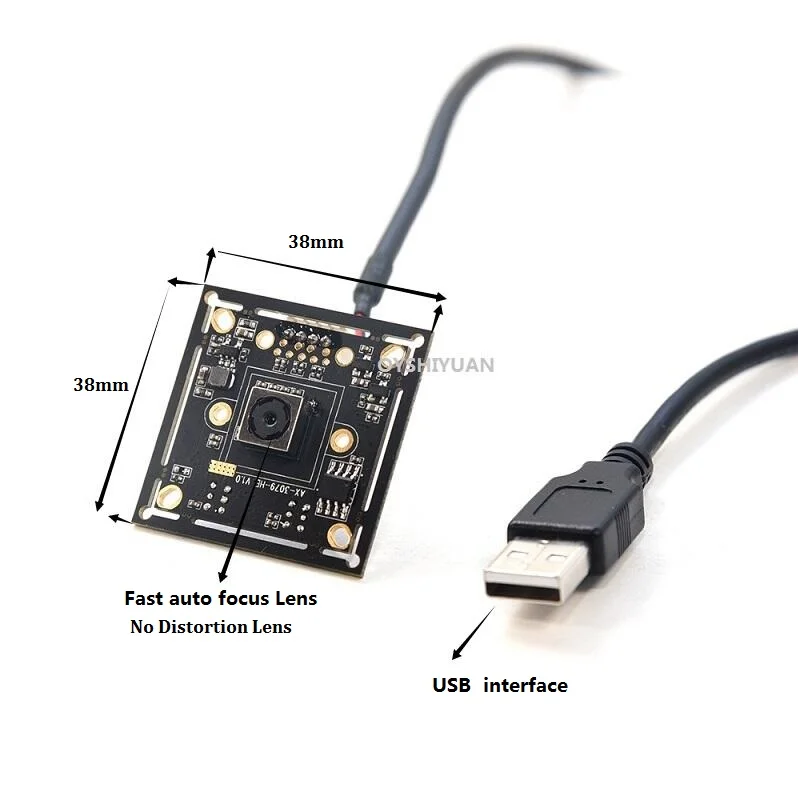 USB HD 8 мегапикселей искажение быстрая автофокусировка объектив датчик Sony IMX179