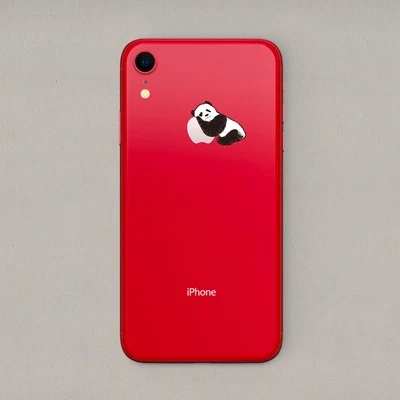 Коричневый Телефон Стикеры для Apple6/6 S 7 8 Plus телефон Стикеры для iPhone X XR Xs Max задняя защитная крышка виниловая пленка с прозрачной крышкой - Цвет: Коричневый