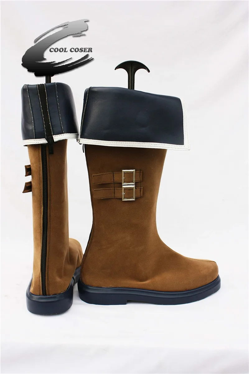 Japanese Anime Chain of Tianyi Lucian Cosplay Shoes MM1009 Custom Made Boots | Тематическая одежда и униформа