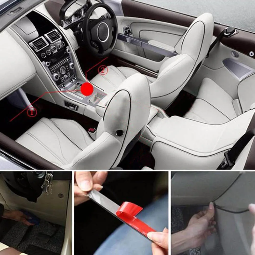 12V автомобильные огни водонепроницаемые 2 шт световые полосы Гибкие светодиодные